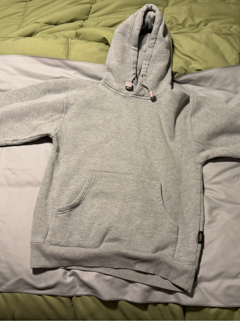 Light Gray Hoodie Sweatshirt